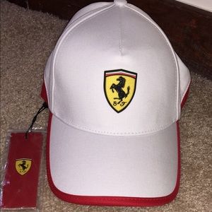 Ferrari hat from Rome Italy